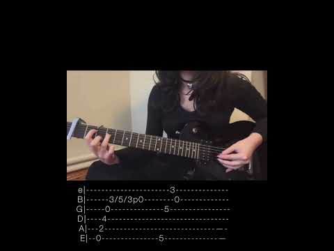 Resonance #midwestemo version tabs by jacal #guitar #music