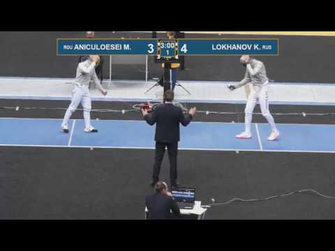T32  LOKHANOV K. - ANICULOESEI M. Black sea cup / men's individual (Blue piste)