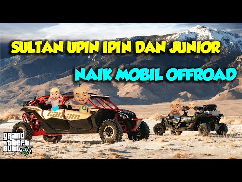 Sultan Upin Ipin dan Junior Test Mobil OFFROAD MODIF - GTA V Upin Ipin Episode Terbaru 530