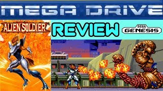 ** Alien Soldier ** Genesis/Mega Drive - Review - Gameplay