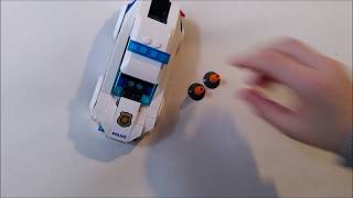 Anleitung Lego City Polizeiauto Patrolienfahrzeug Police Patrol Car Manual Howto 60239
