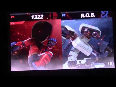 FireThePyro (Mii Brawler) vs. Donnie (ROB) - Winners Round 3 - TNS 102