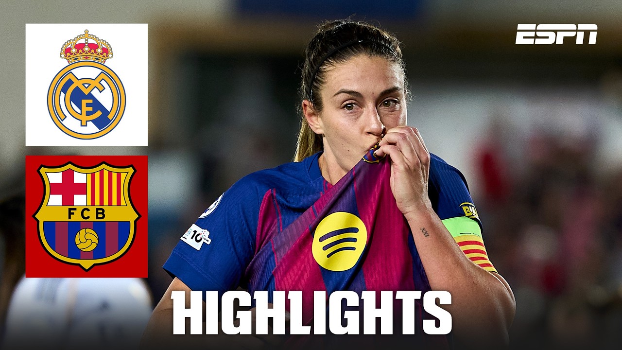 Real Madrid vs Fútbol Club Barcelona Highlights