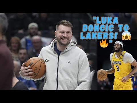 Luka Dončić to Lakers, Anthony Davis to Mavs in Blockbuster Trade - AP Source Reveals! 😱🔥