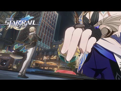 "Big Dr. Ratio helps Aventurine" Cutscene (Japanese dub/English sub) - Honkai Star Rail