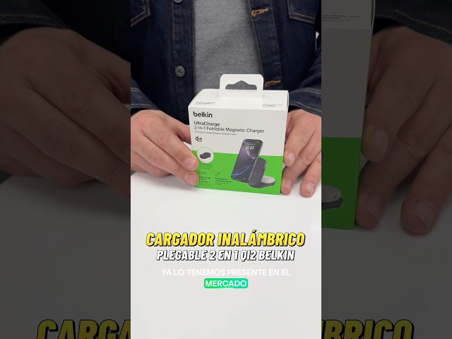Vídeo relacionado con Belkin UltraCharge Cargador Inalámbrico Magnético con Qi2 de 25 W - Blanco