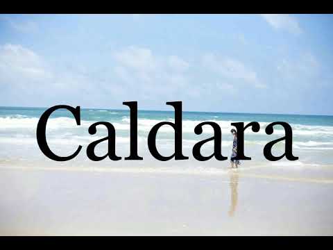 How To Pronounce Caldara🌈🌈🌈🌈🌈🌈Pronunciation Of Caldara