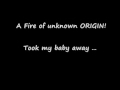 Blue Oyster Cult - Fire Of Unkown Origin (Lyrics ...