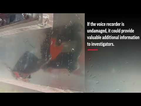 Navy divers have recovered the cockpit voice recorder of a Lion Air jet that crashed into the Java Sea in October. (Jan. 14)