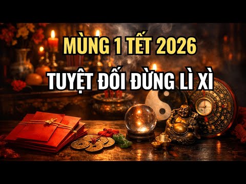 Mùng 1 Tết 2026 TUYỆT ĐỐI ĐỪNG LÌ XÌ Kiểu Này – Rước Họa Vào Thân