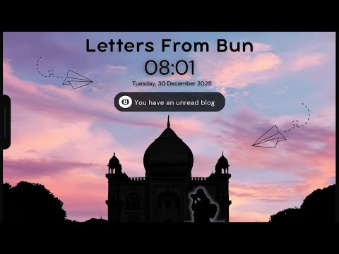 Letters From Bun