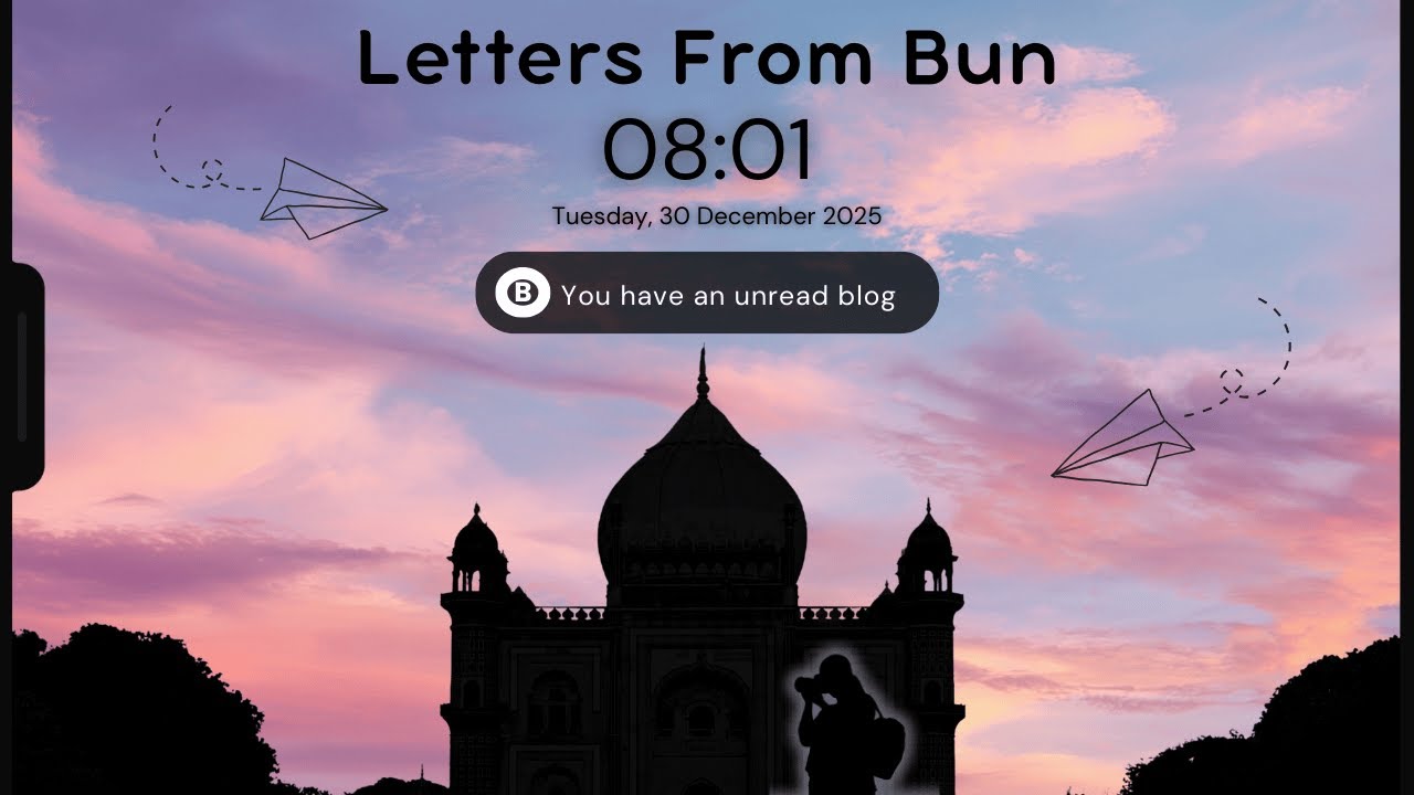 Letters From Bun