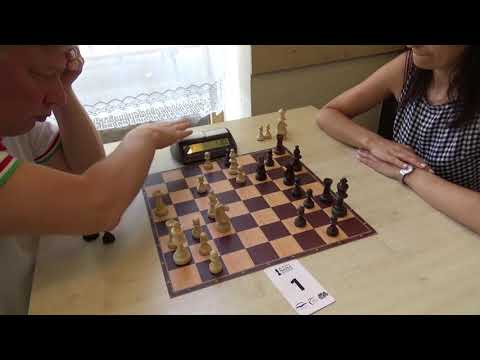 GM Alexei Shirov - WFM  Linda Krumina, Alekhine defense, Blitz chess