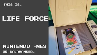 This is Life Force for the NES