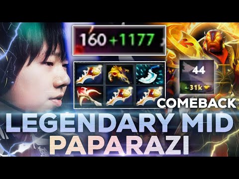 The Legendary Mid God Paparazi - Epic 3x Rapier 1200 DMG Ember Spirit Dota 2