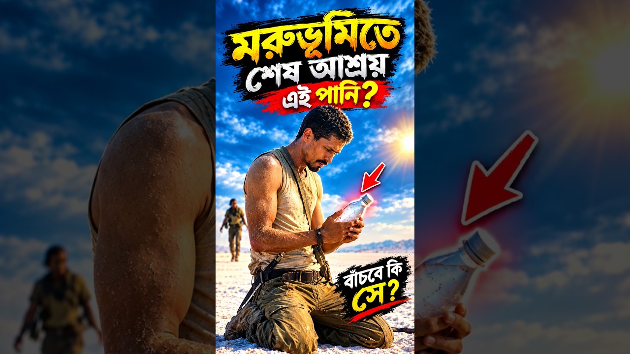 পানির জন্য মরুভূমিতে তার এই লড়াই! 😱🔥