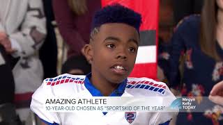 Meet Maxwell 'Bunchie' Young, Sports Illustrated Kids’ Sportskid Of The Year Megyn Kelly TODAY video