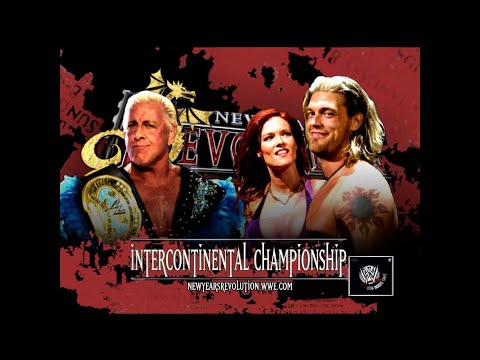 Story of Ric Flair vs Edge | New Year's Revolution 2006