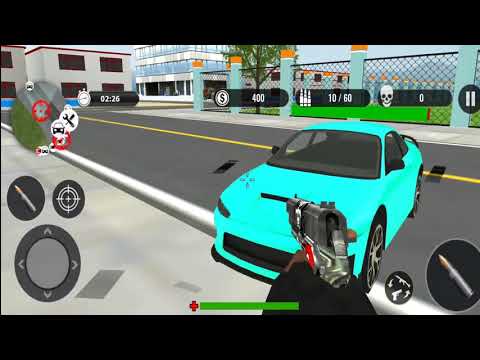 US Police Prado Cop Duty City War Police Car Games