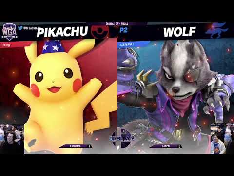 Frogtaco (Pikachu) vs. S3NPAI (Wolf) - Orbitar 79 - Pools