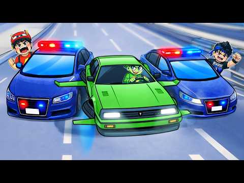 Fuir la POLICE grâce à une VOITURE VOLANTE dans GTA 5 !