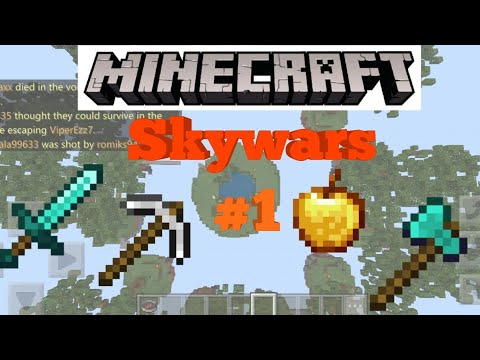 Cubecraft Games - Skywars #1 ( Minecraft 1.14 )