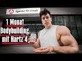1 Monat Bodybuilding mit Hartz4! Selbstexperiment