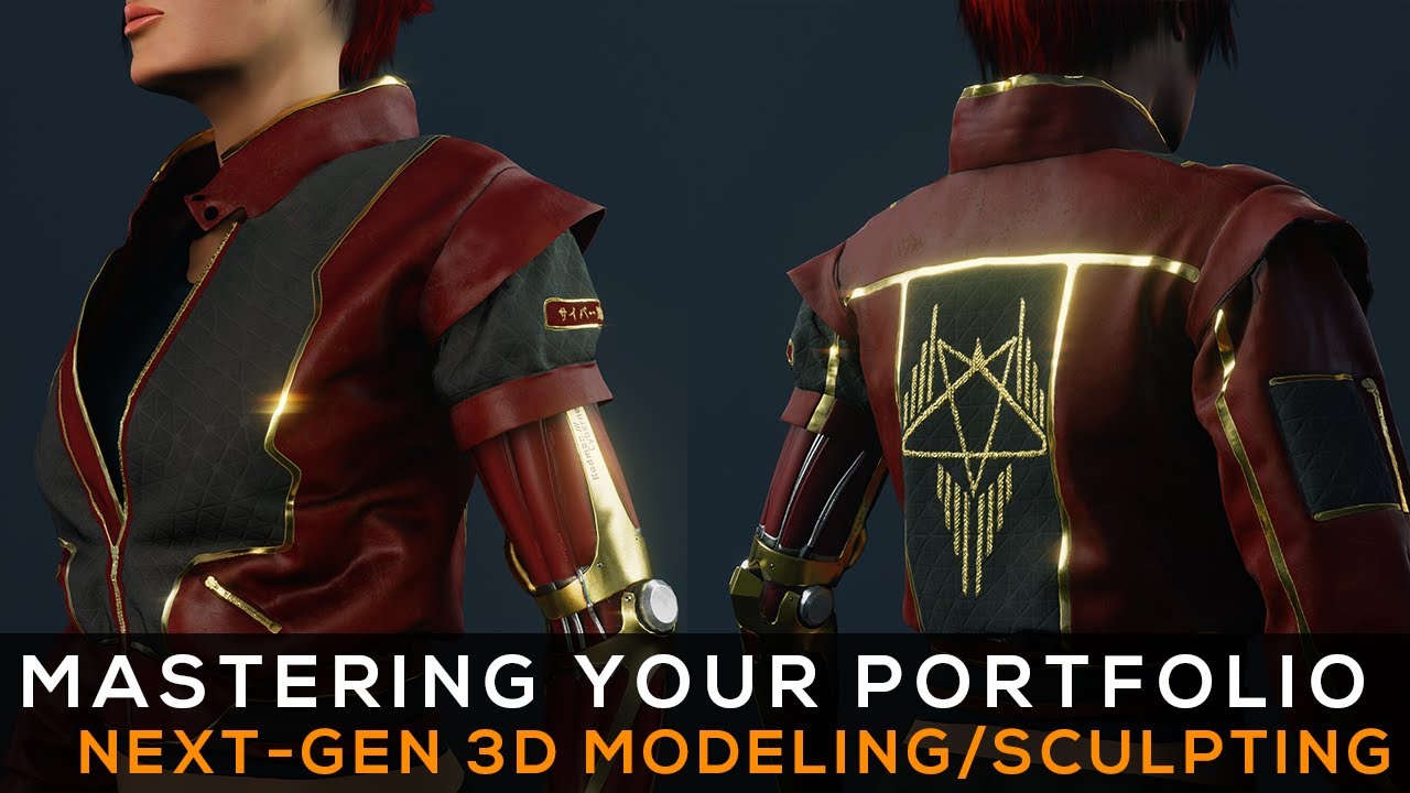 Mastering Your Portfolio Next-Gen Character 3D Modeling/Sculpting | Featured Student  Jyri Saloranta