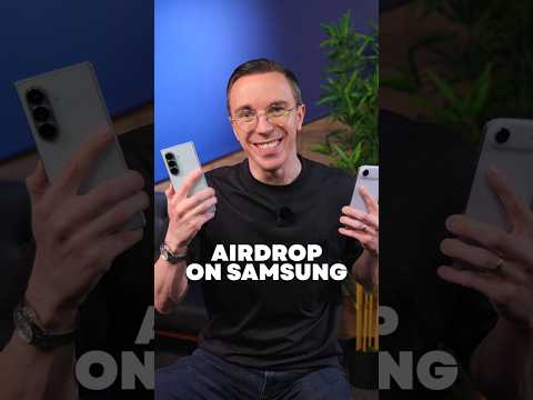 Trying AirDrop on Samsung!