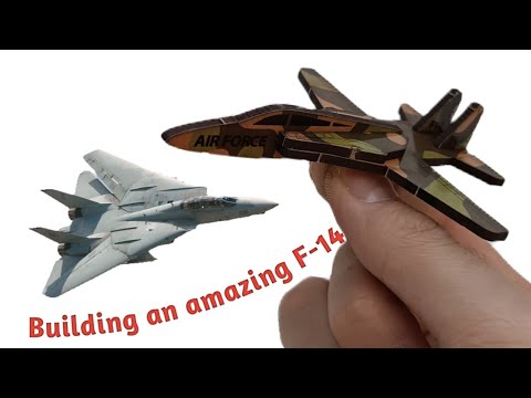 Wooden Masterpiece: Creating an Amazing F-14