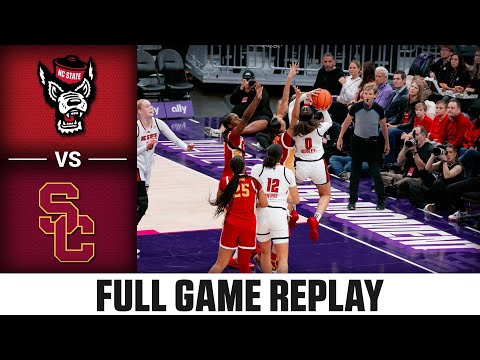 USC vs. NC State Full Game Replay |  2025-26 ACC Women’s Basketball