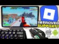 The Mobile Mouse Keyboard Support UPDATE Is Almost Perfect ROBLOX