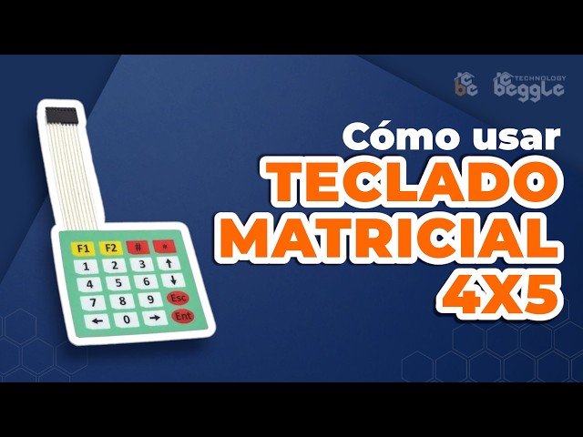 Vídeo relacionado con HALJIA Módulo de Teclado de 12 Teclas MCU Interruptor de Membrana Teclado Compatible con Arduino