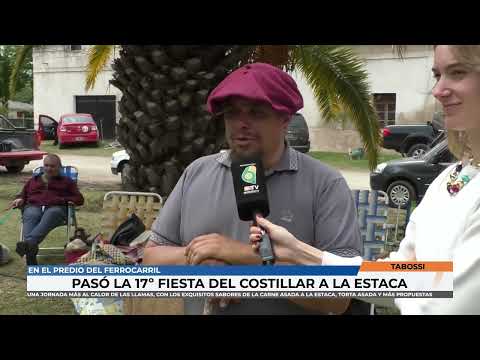 Tabossi - Pasó la 17º fiesta del costillar a la estaca