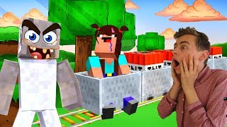 НУБИК ДЕВОЧКА ПРОТИВ ГРЕННИ БАБУШКИ В МАЙНКРАФТ ТРОЛЛИНГ НЕВИДИМКОЙ В MINECRAFT GAMES FACTORY