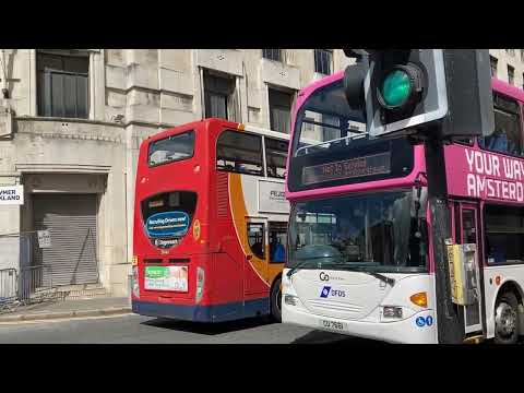 Metro line closure | Replacement double deckers | Coaster 1 | Seen in Newcastle and Wallsend
