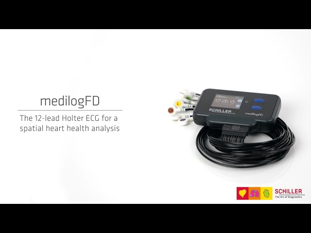 Schiller MedilogFD Holter incl. câble 10 fils