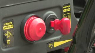 Operating the Basic Controls on a Snowblower