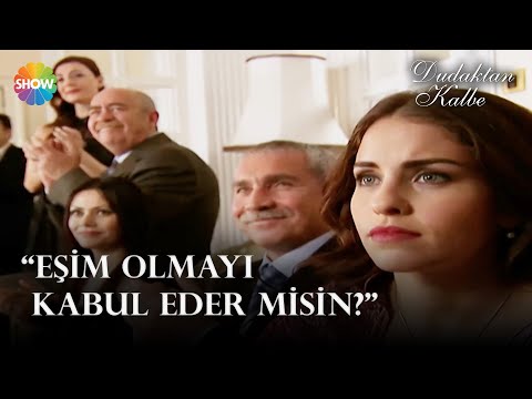 Makbule'yle Cemil nişanlandı! | Dudaktan Kalbe