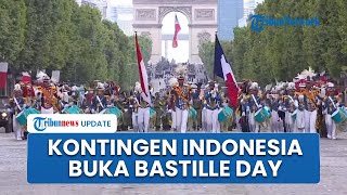 Detik-detik Kontingen Indonesia Tampil Gagah, Jadi Pembuka Jalan di Parade Bastille Day Prancis