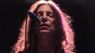 Patti Smith - Peaceable Kingdom - The Forum Bath - 28.06.12