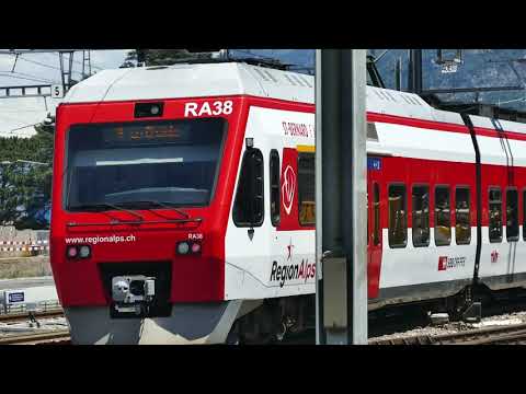 SBB St  Bernard Express R 26132 Martigny june 2022