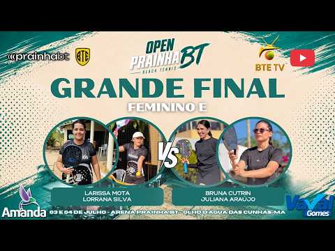 QUARTAS DE FINAL CAT MASCULINA ESTREANTE : 4º OPEN PRAINHA BT OLHO D´ÀGUA DAS CUNHÃS - MA