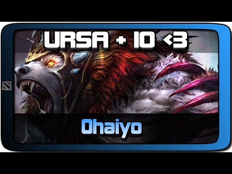 Dota 2 Gameplay | Ohaiyo Ursa + Io OWNAGE