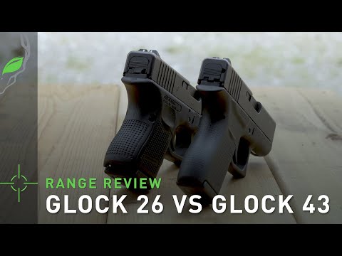 Glock 26 Vs 43: Which Subcompact Glock 9mm For Concealed Carry by Alien Gear Holsters