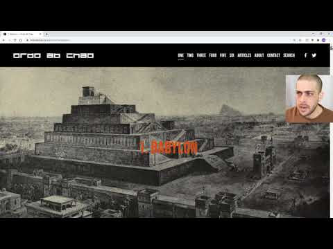 (Pt.1) ORDO AB CHAO by David Livingstone. Volume I - Babylon. (Occult History, Secret Societies)