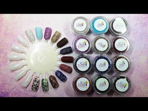 ✨The Nail Team Glitters (Unboxing & First Time Trying!) - femketjeNL
