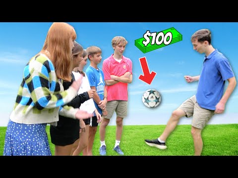 Beat Us at Trick Shots, Win $100