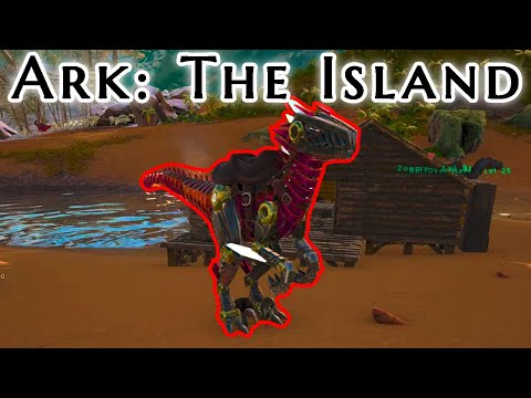 Ark Survival Evolved | The Island | Taming a NEW Tek Raptor! #Arksurvivalevolved #Letsplay
