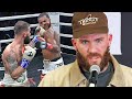 FIRED UP CALEB PLANT TALKS BRUTAL KNOCK OUT OF ANTHONY DIRRELL AT POST FIGHT PRESS CONFERENCE